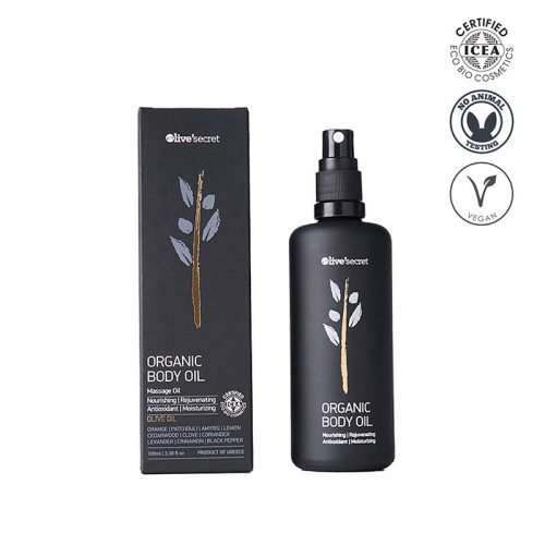Olio corpo biologico