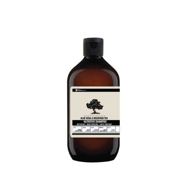 Shampoo all'aloe vera e tè di montagna - 250ml Shampoo all'aloe vera e tè di montagna cretese