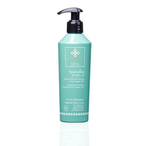 Shampoo detox antidiradamento con olio d'oliva bio e spirulina