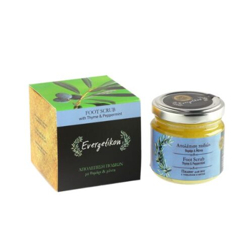 Scrub piedi con timo e menta piperita - 100ml