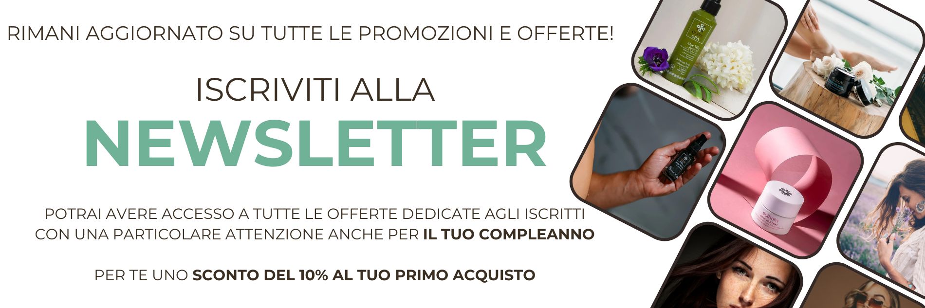Minoica | Cosmetici Naturali e Biologici di origine Greca Iscriviti alla Newsletter